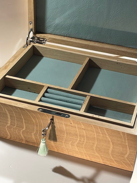 The Oak Tree Carved Jewellery Box