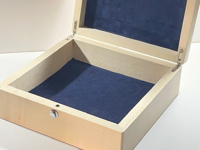 Bespoke box in Sycamore