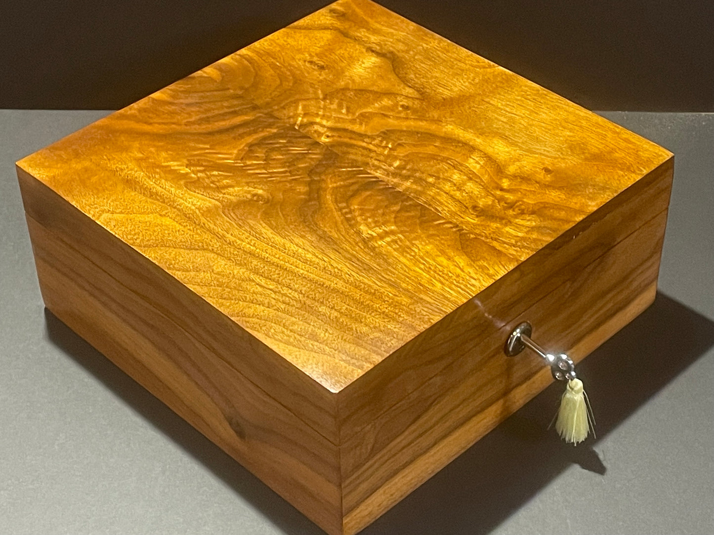 Bespoke box to hold silver item and cushion - other boxes