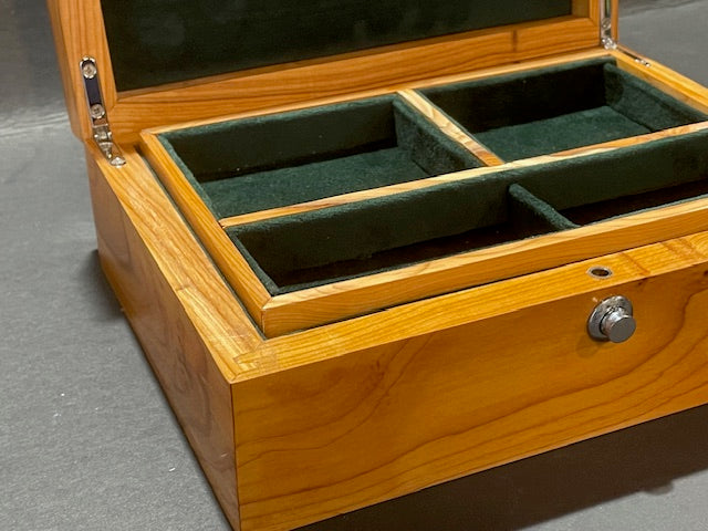 Medium Yew Jewellery box (available)