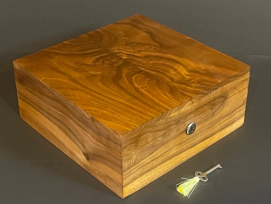 6 Watch Box (available) with olive velvet lining