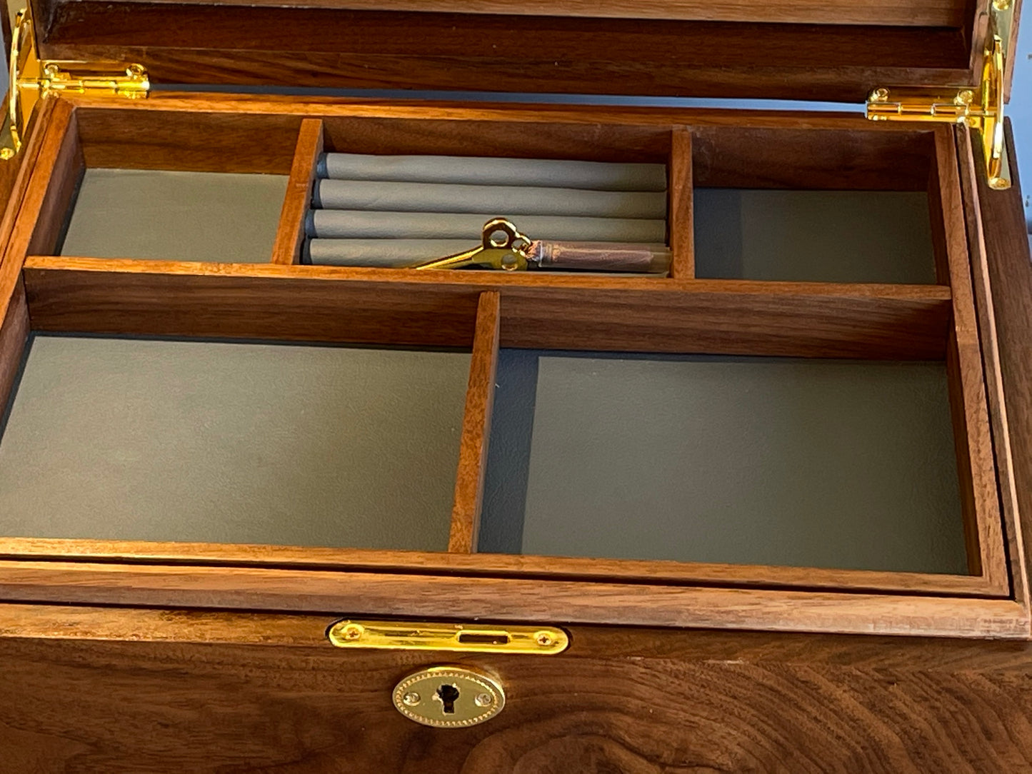Deep Jewellery Box - multiple trays
